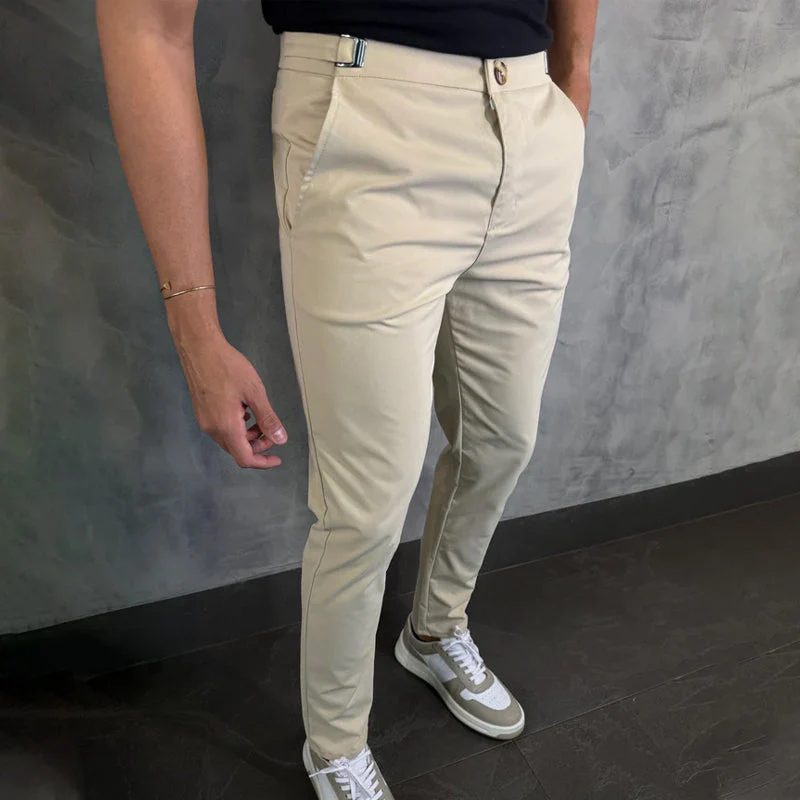 👖 Pantalon slim extensible Fliwos pour homme – confort & élégance | France| Stock limité – 50 % OFF - Image 2