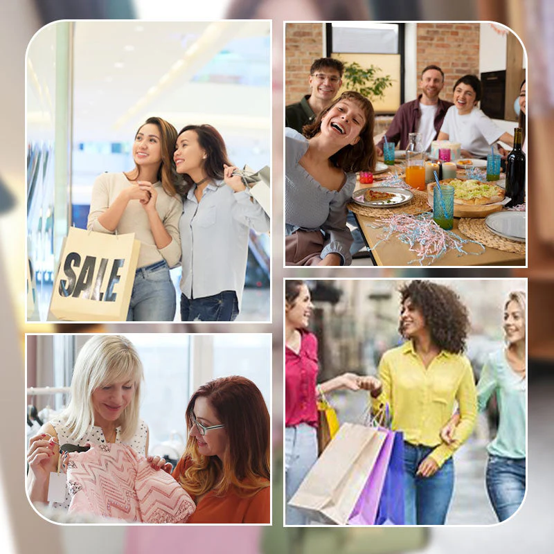 ⏳Offre à durée limitée : 50% de réduction💥Doudoune patchwork tricotée pour femme - Image 7