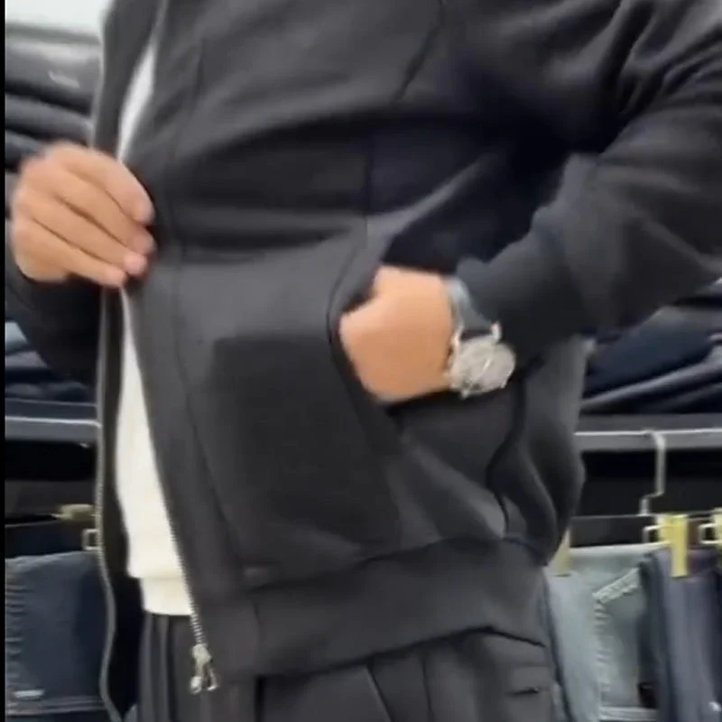 Ensemble deux pièces veste et pantalon décontractés pour homme - Image 4