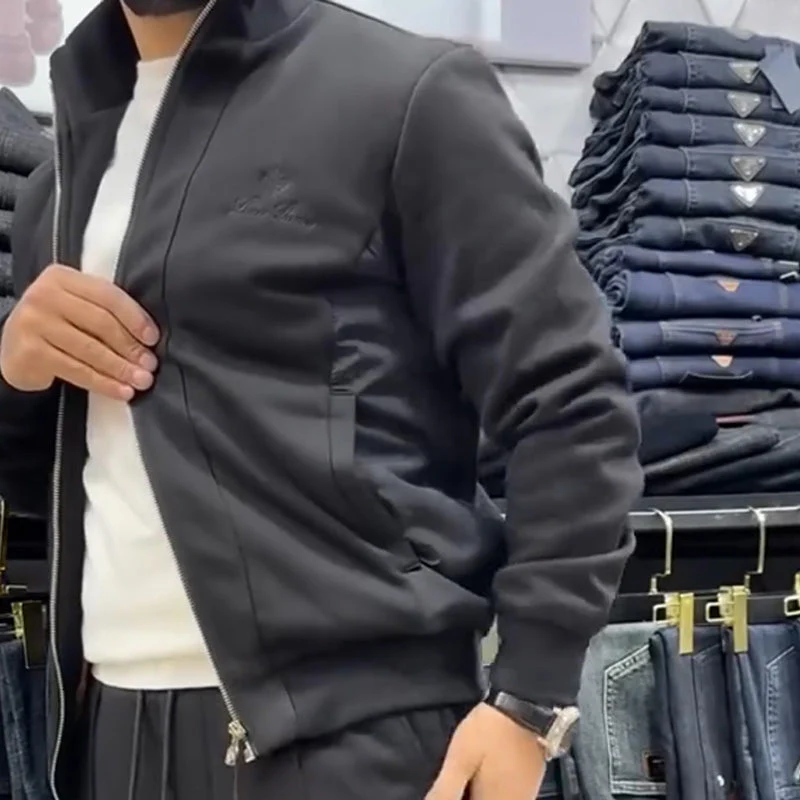 Ensemble deux pièces veste et pantalon décontractés pour homme - Image 5