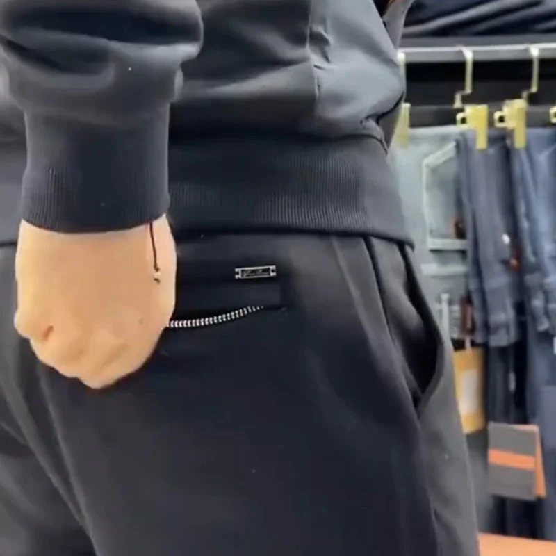 Ensemble deux pièces veste et pantalon décontractés pour homme - Image 8